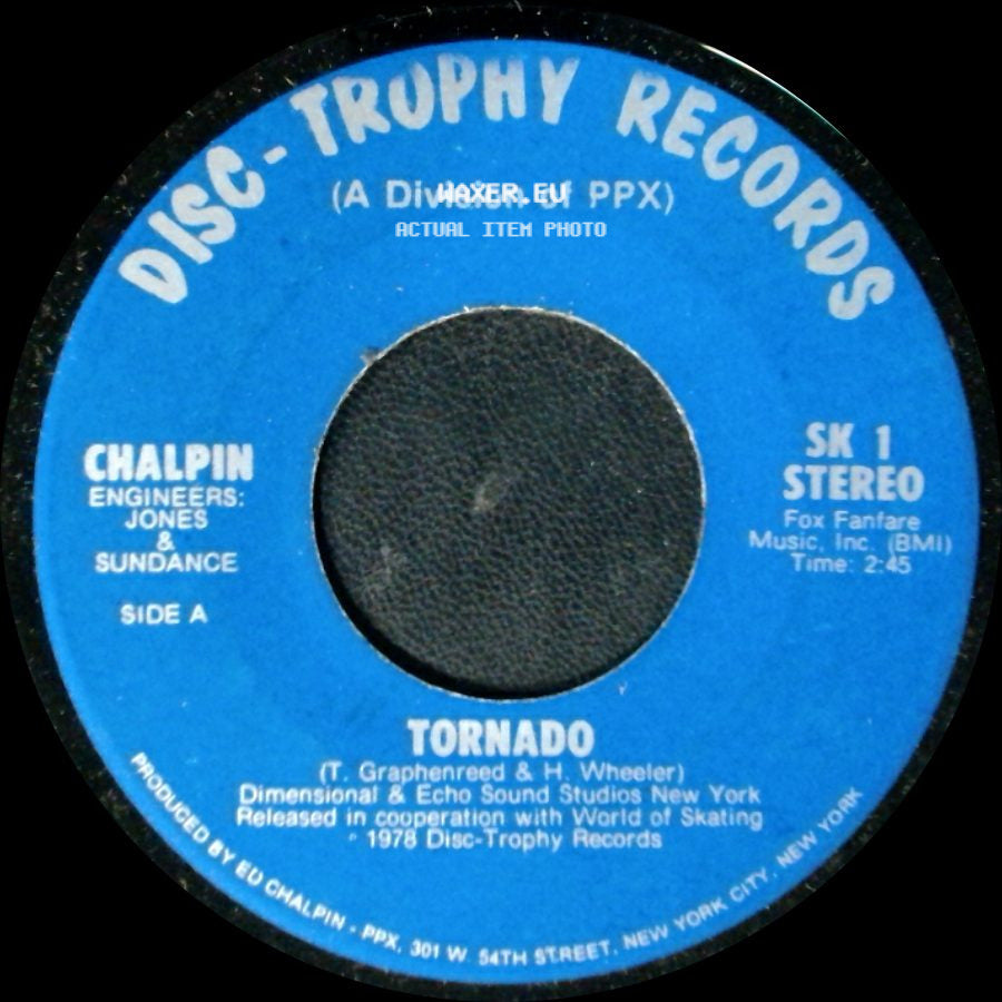 Chalpin / Chalpin Presents Knight 'em Day - Tornado / Disco Dip side A