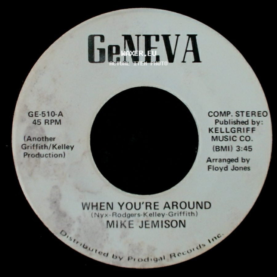 Mike Jemison - When You're Around / When You're Around side A