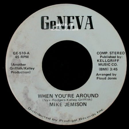 Mike Jemison - When You're Around / When You're Around side A