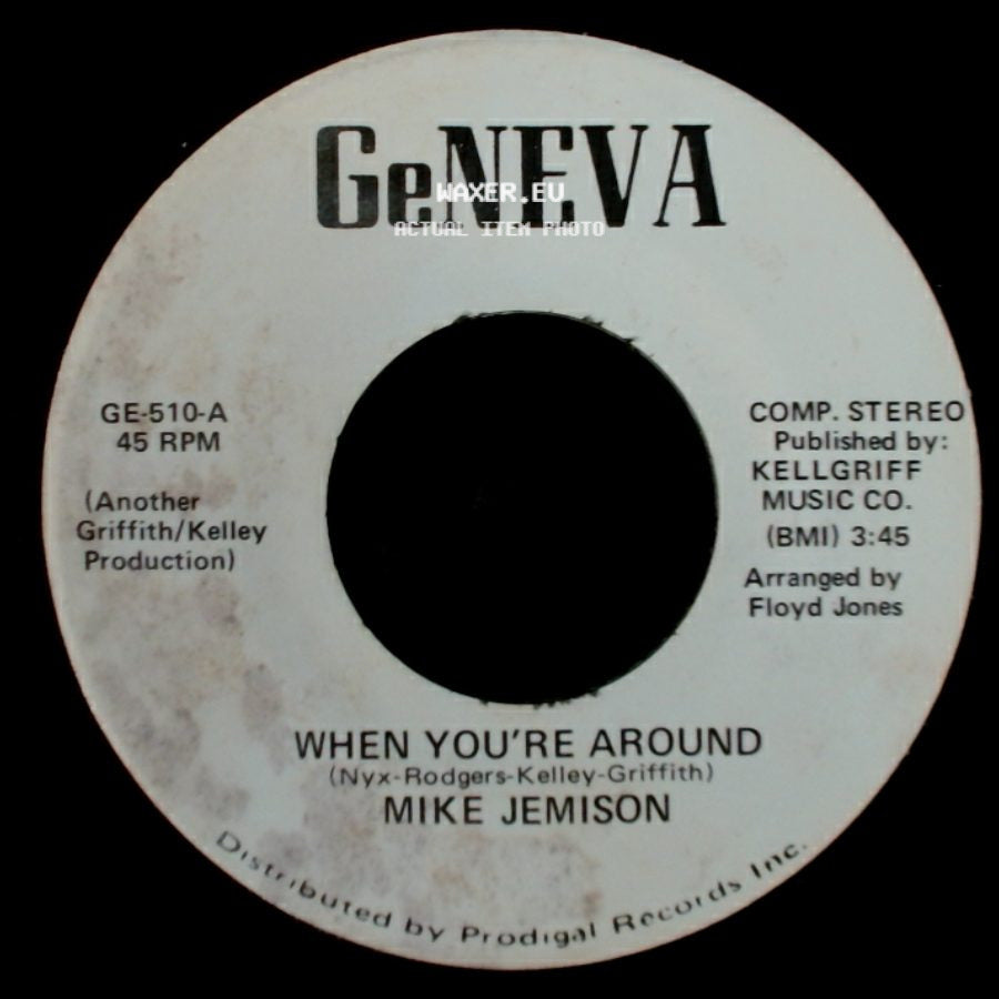 Mike Jemison - When You're Around / When You're Around side A