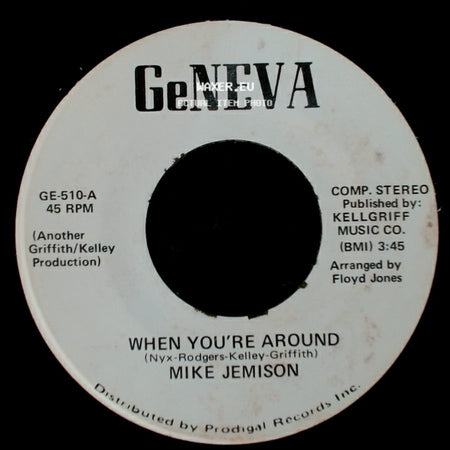 Mike Jemison - When You're Around / When You're Around side A