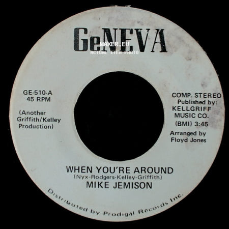 Mike Jemison - When You're Around / When You're Around side A