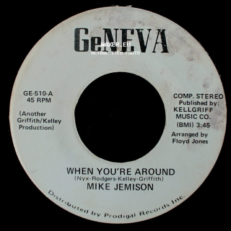 Mike Jemison - When You're Around / When You're Around side A