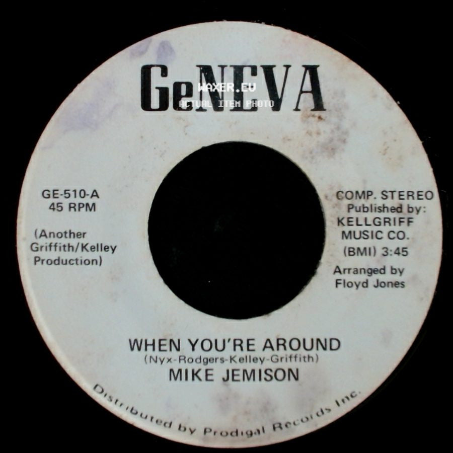 Mike Jemison - When You're Around / When You're Around side A