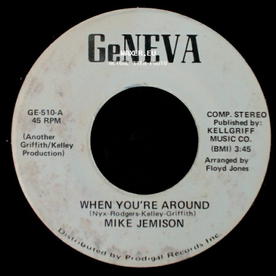 Mike Jemison - When You're Around / When You're Around side B