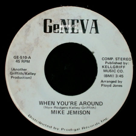 Mike Jemison - When You're Around / When You're Around side A