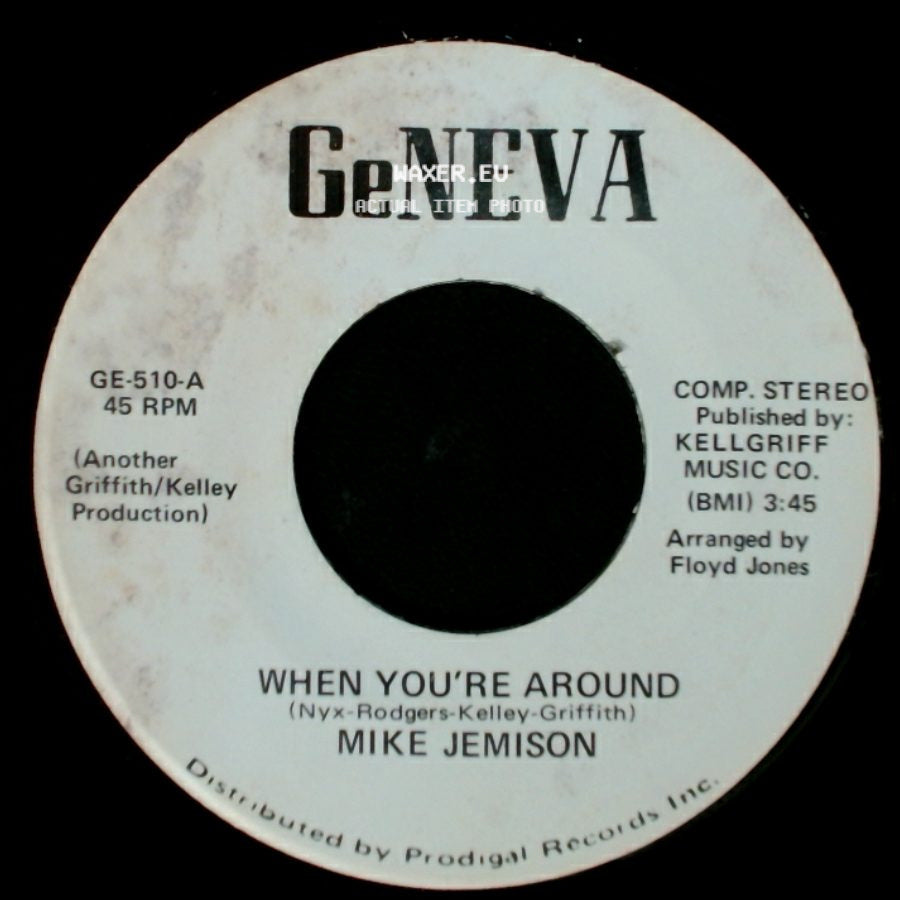Mike Jemison - When You're Around / When You're Around side A