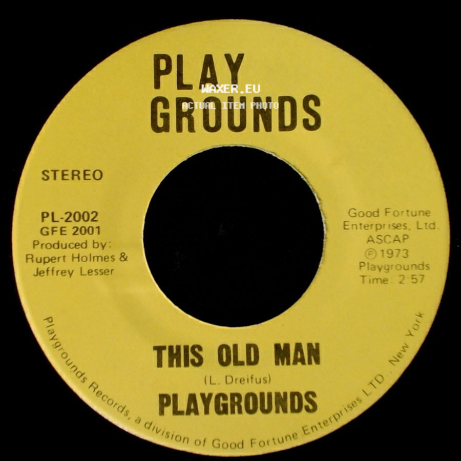 Playgrounds - Always Friends / This Old Man side B
