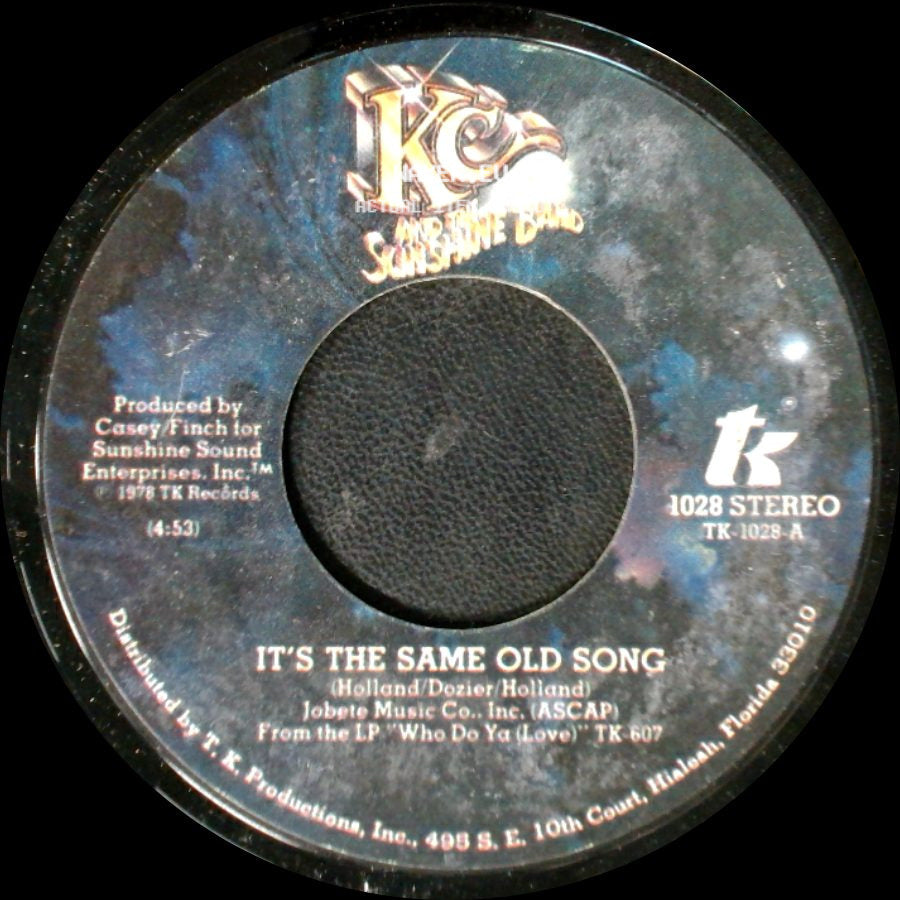 Kc And The Sunshine Band - It's The Same Old Song / Let's Go Party side A