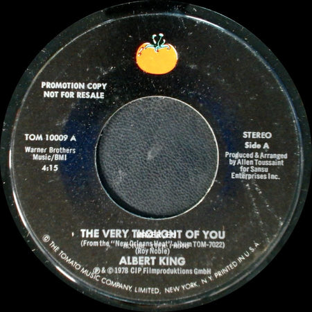 Albert King - The Very Thought Of You / The Very Thought Of You side A