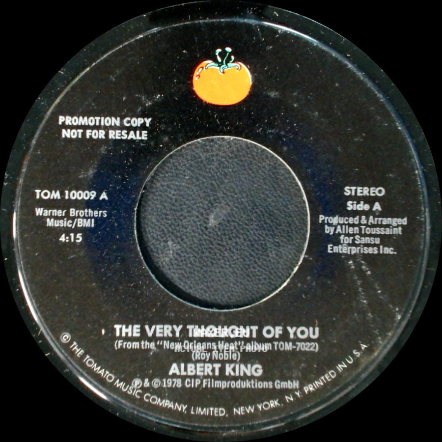Albert King - The Very Thought Of You / The Very Thought Of You side A