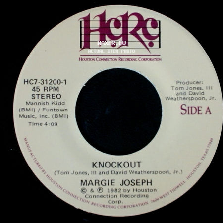 Margie Joseph - Knockout / Knockout (Part Ii) side A