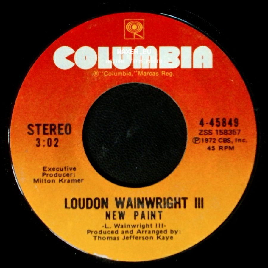Loudon Wainwright Iii - New Paint / Say That You Love Me side A