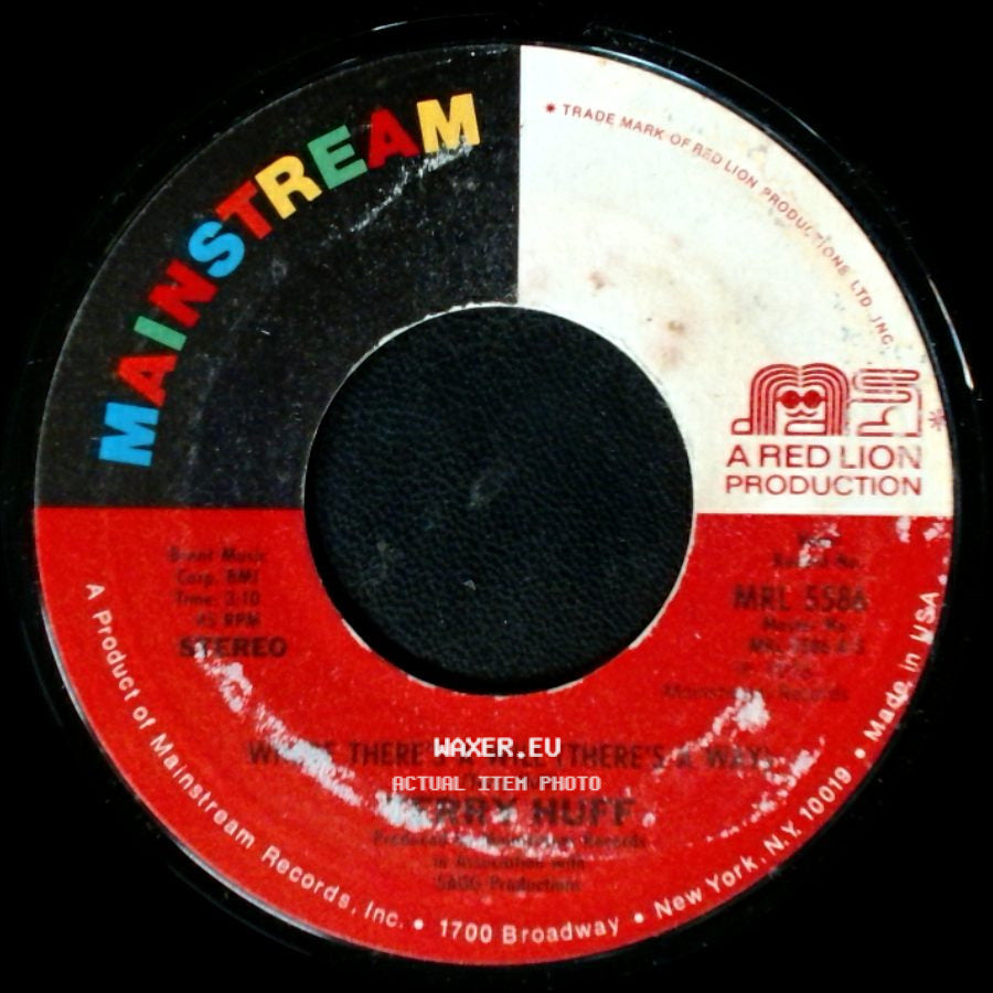 Terry Nutt / Terry Huff - When There's A Will (There's A Way) / Why Doesn't Love Last side A