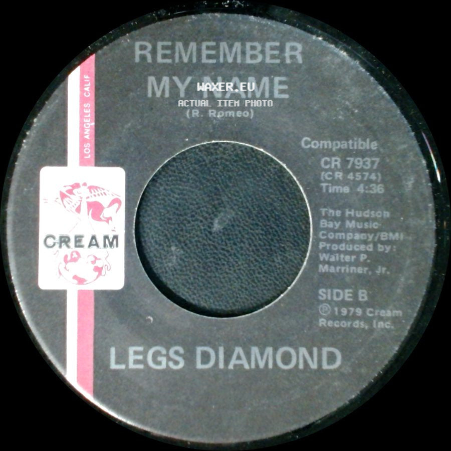 Legs Diamond - Help Wanted / Remember My Name side B