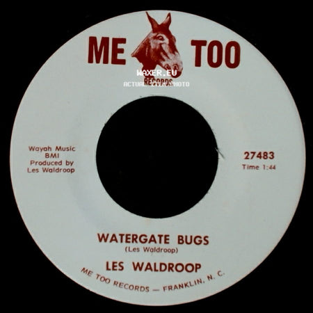Les Waldroop - Moonlight's A-Wastin' / Watergate Bugs side B