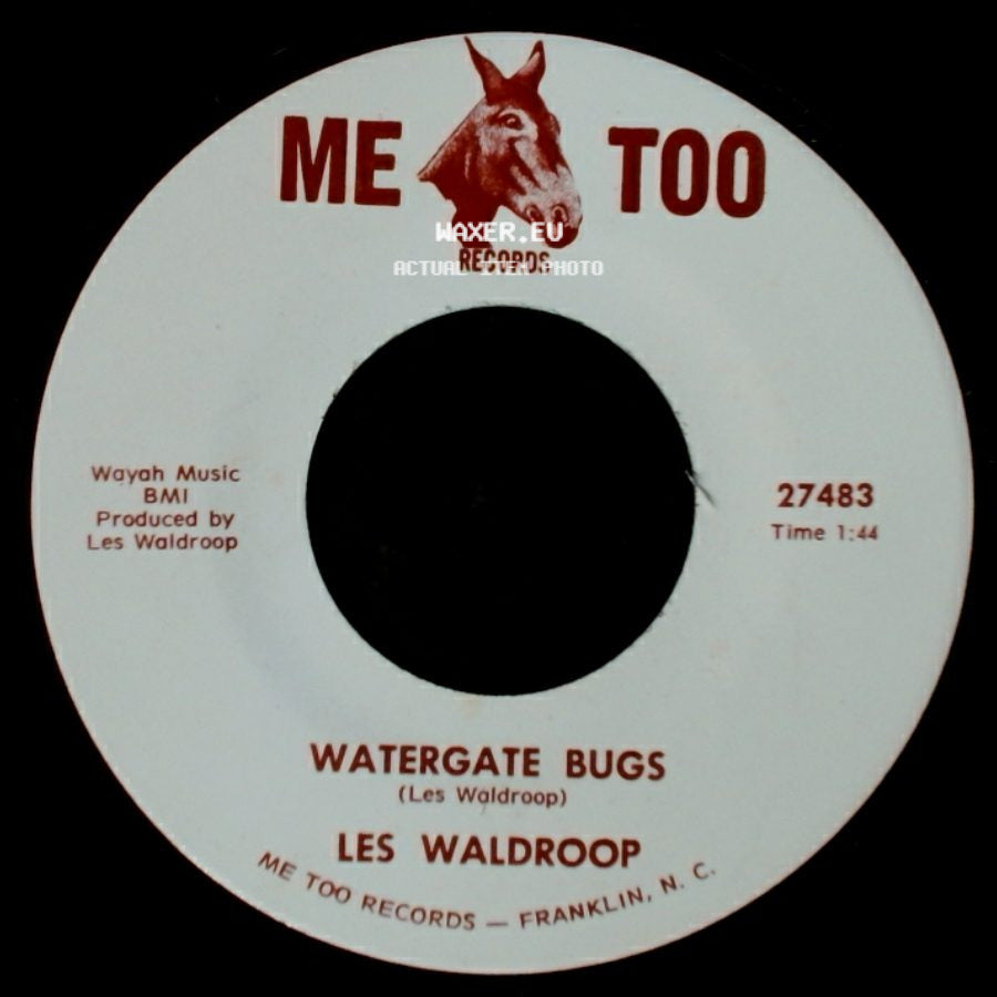 Les Waldroop - Moonlight's A-Wastin' / Watergate Bugs side B