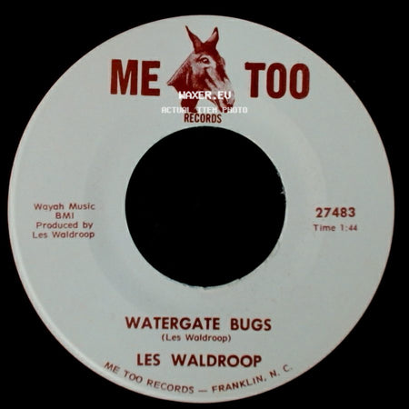 Les Waldroop - Moonlight's A-Wastin' / Watergate Bugs side B