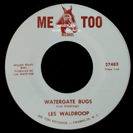 Les Waldroop - Moonlight's A-Wastin' / Watergate Bugs side B