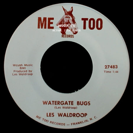 Les Waldroop - Moonlight's A-Wastin' / Watergate Bugs side B