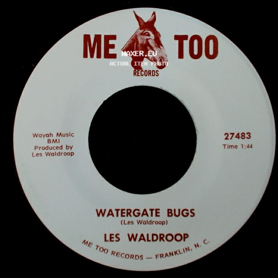 Les Waldroop - Moonlight's A-Wastin' / Watergate Bugs side B