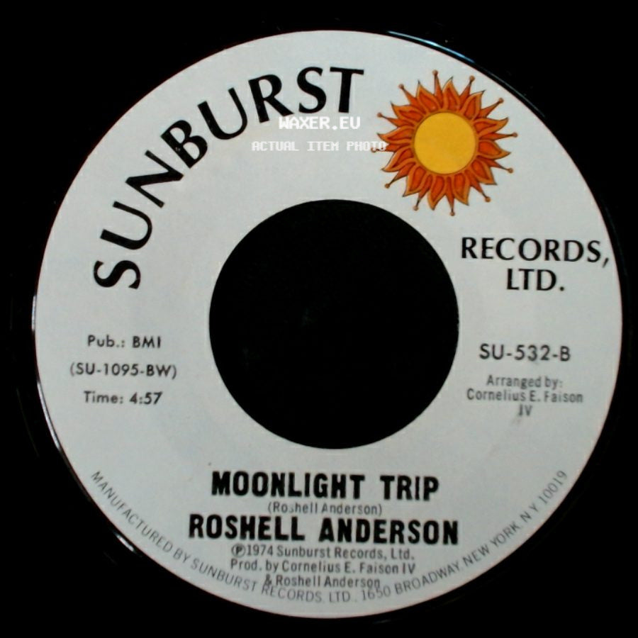Roshell Anderson - I'm Crackin' Up / Moonlight Trip side B