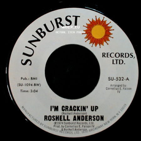 Roshell Anderson - I'm Crackin' Up / Moonlight Trip side A
