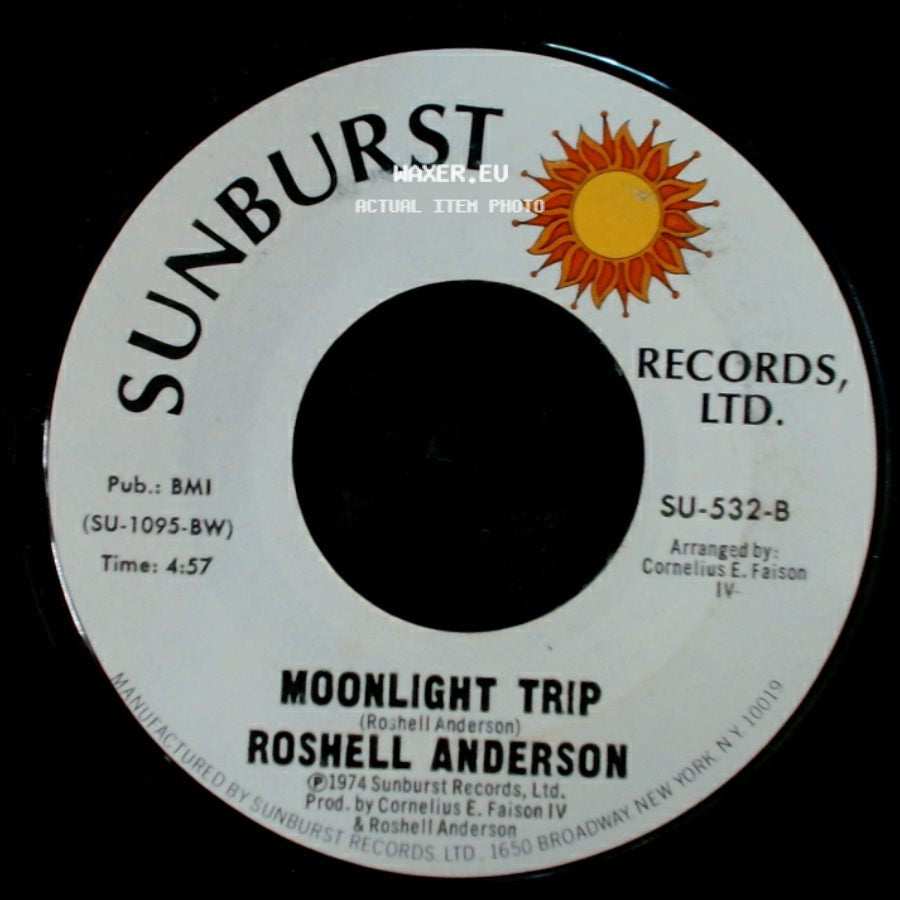 Roshell Anderson - I'm Crackin' Up / Moonlight Trip side B