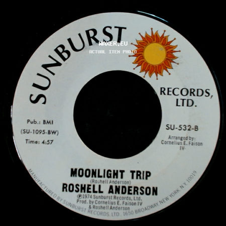 Roshell Anderson - I'm Crackin' Up / Moonlight Trip side B