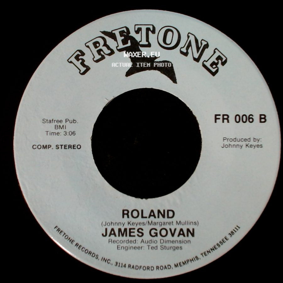 James Govan - Frumpy / Roland side B