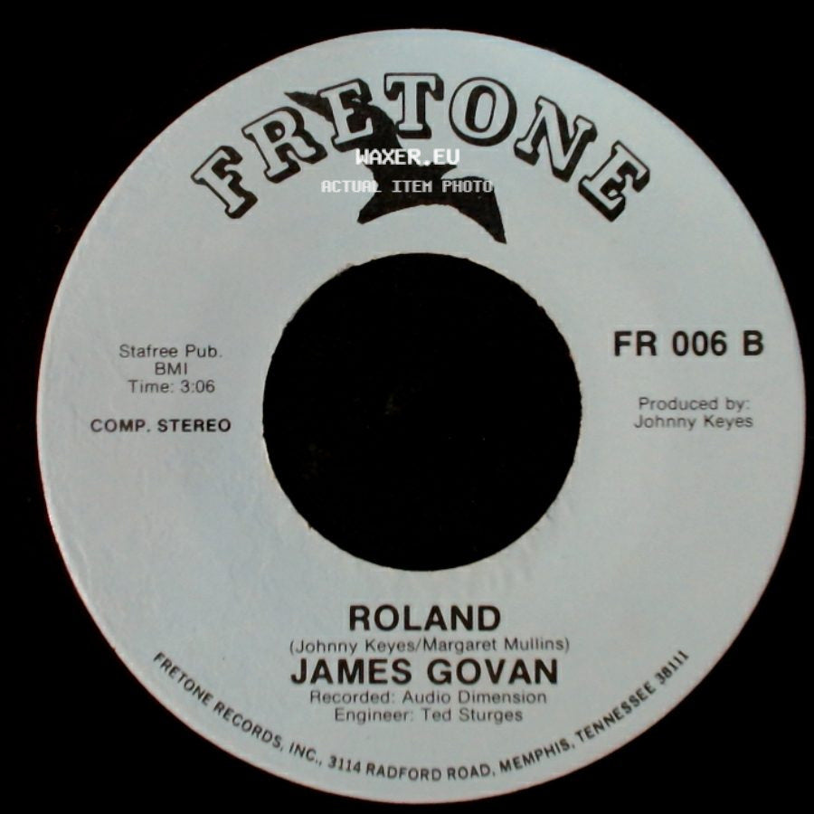 James Govan - Frumpy / Roland side B
