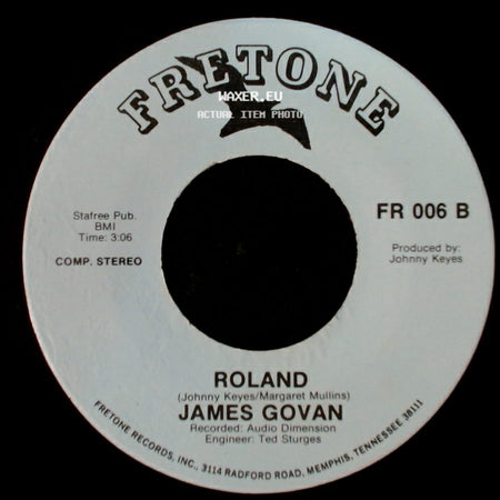 James Govan - Frumpy / Roland side B