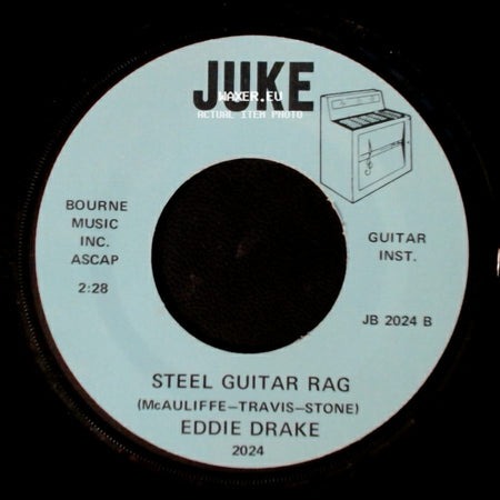 Eddie Drake - Guitar / Steel Guitar Rag side B