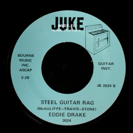Eddie Drake - Steel Guitar Rag / Guitar side A