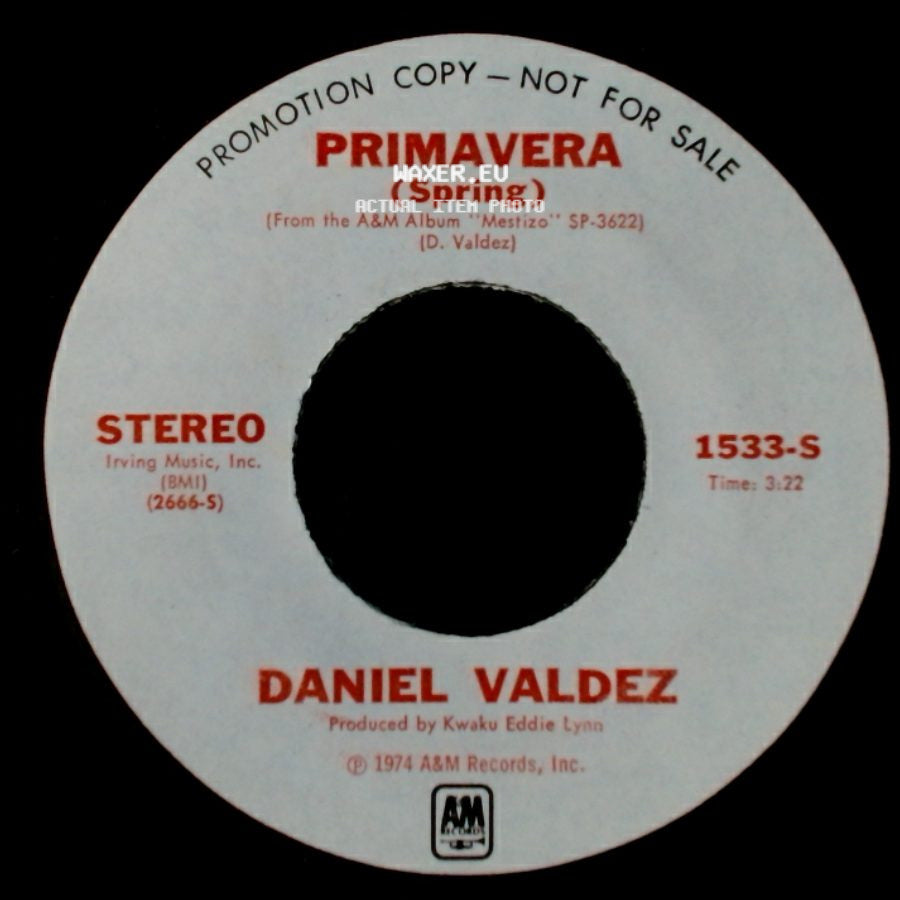 Daniel Valdez - Primavera (Spring) / Primavera (Spring) side A