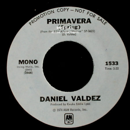 Daniel Valdez - Primavera (Spring) / Primavera (Spring) side B