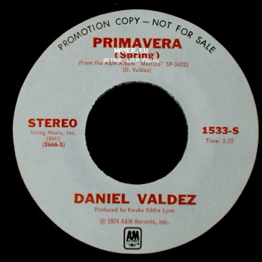 Daniel Valdez - Primavera (Spring) / Primavera (Spring) side A