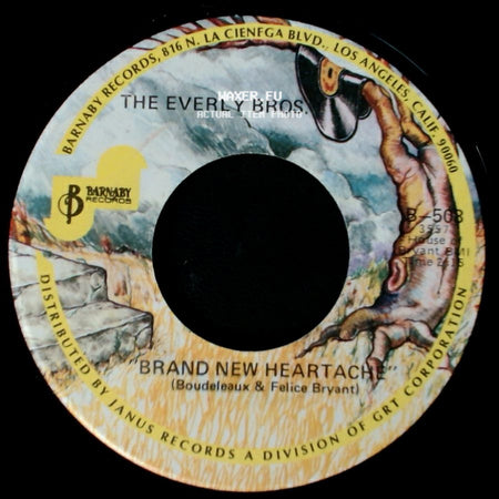The Everly Bros. - Brand New Heartache / Like Strangers side A