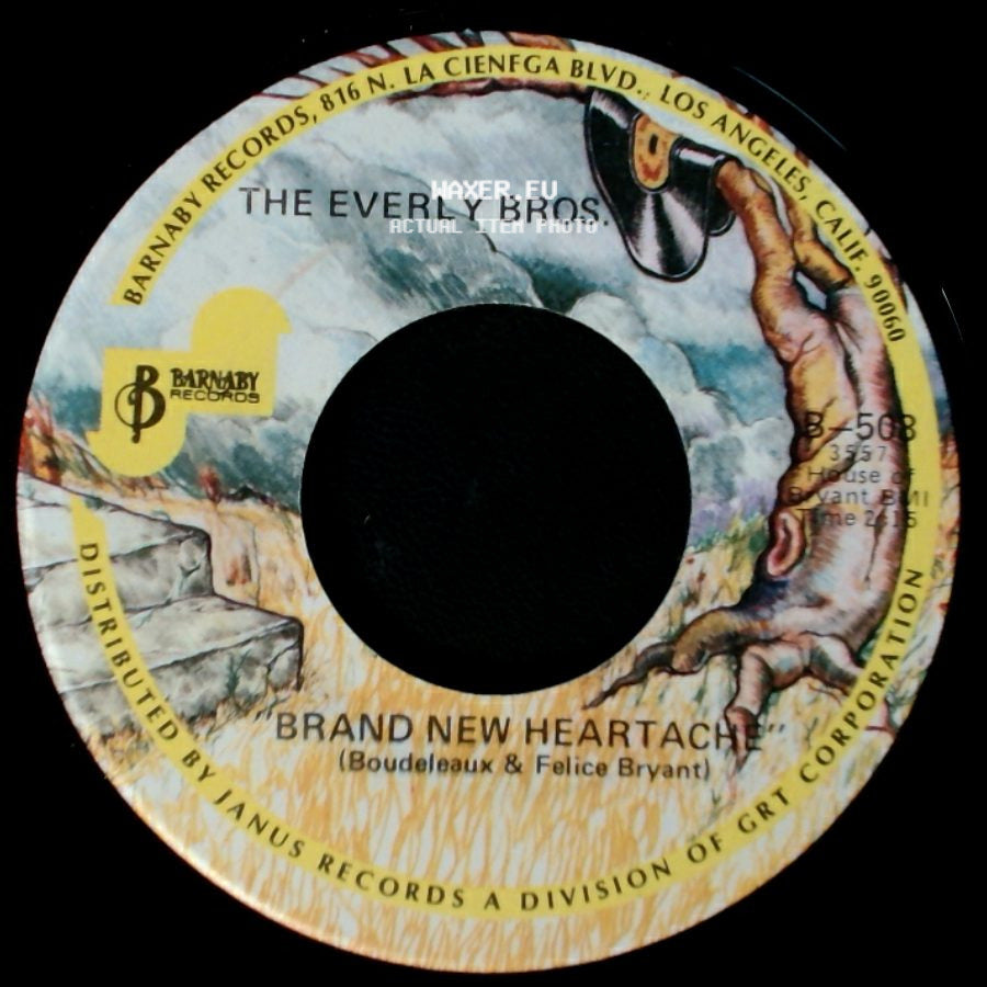The Everly Bros. - Brand New Heartache / Like Strangers side A