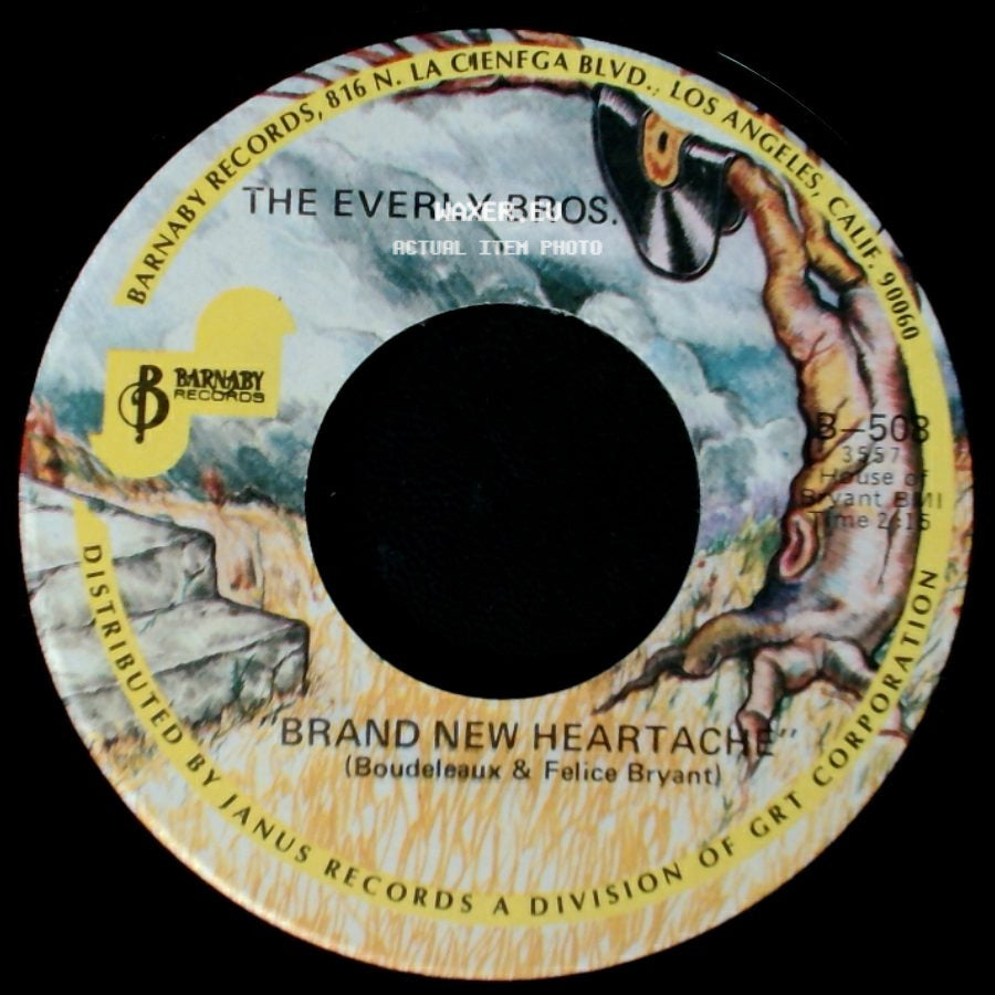 The Everly Bros. - Brand New Heartache / Like Strangers side A