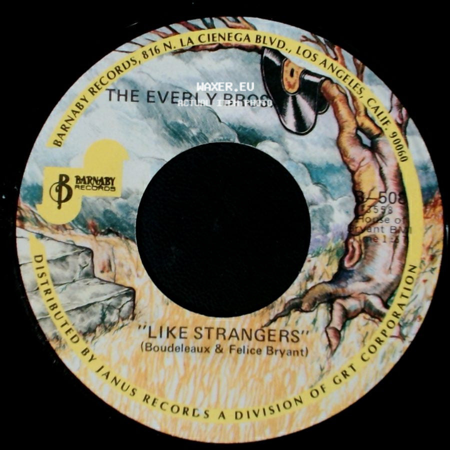 The Everly Bros. - Brand New Heartache / Like Strangers side B