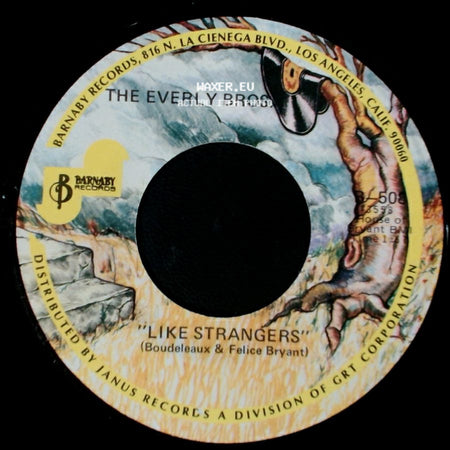 The Everly Bros. - Brand New Heartache / Like Strangers side B