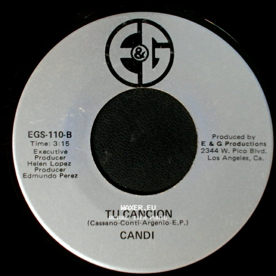 Candi - Aleluya / Tu Cancion side B