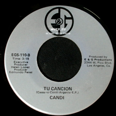 Candi - Aleluya / Tu Cancion side B