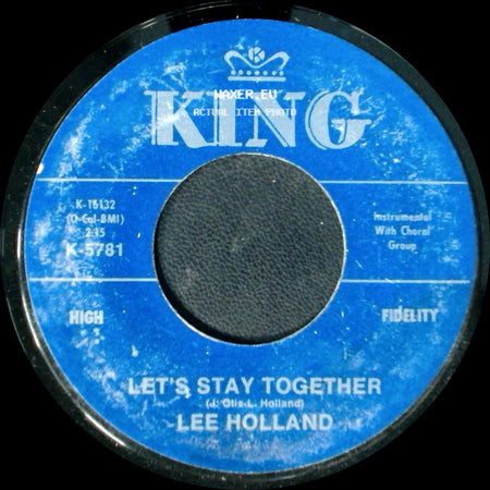 Lee Holland - Give Me Back My Heart / Let's Stay Together side B