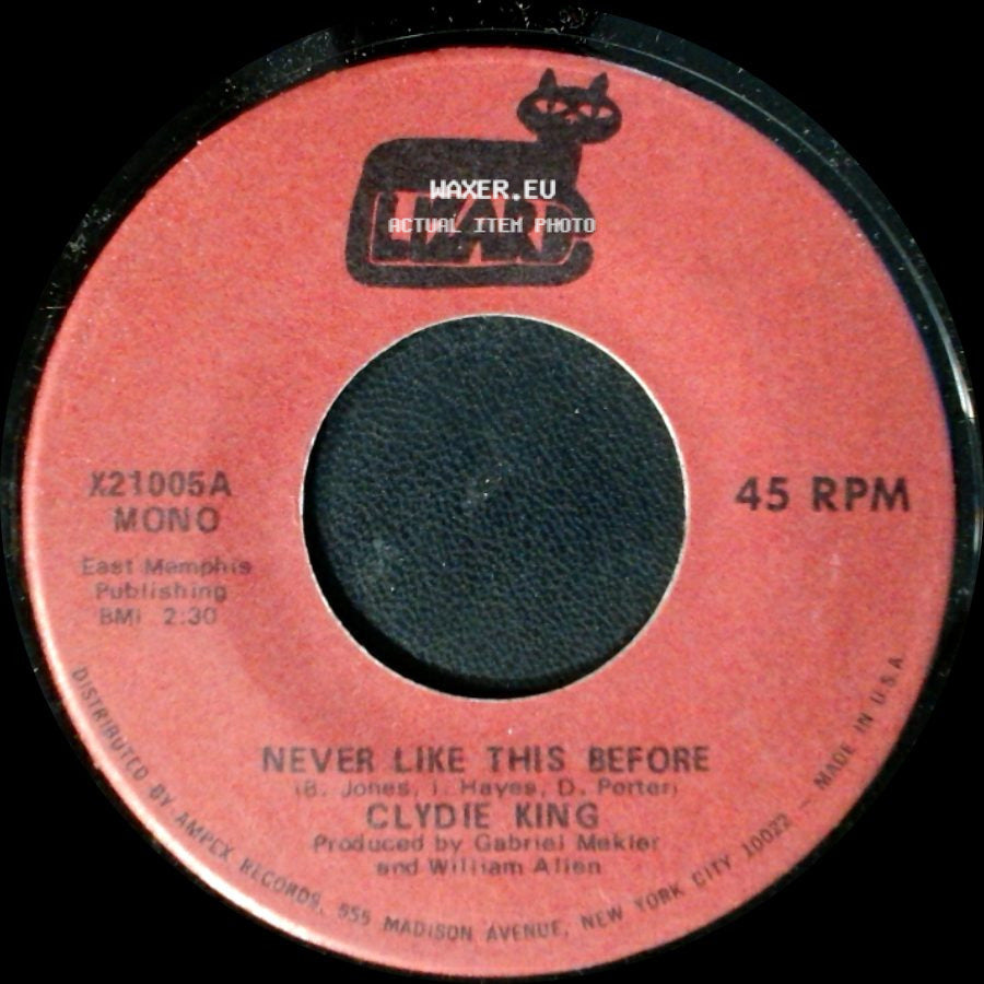 Clydie King - The Long And Winding Road / Never Like This Before side B