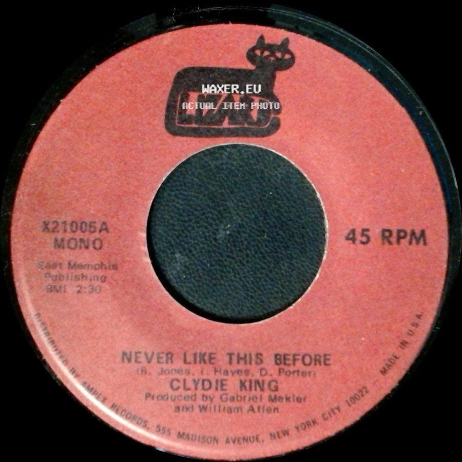 Clydie King - Never Like This Before / The Long And Winding Road side A