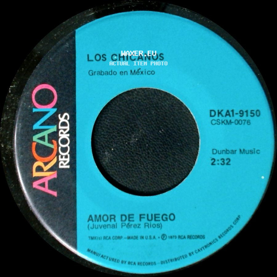 Los Chicanos - No Pidas Más Perdón (Bolero Chachacha) / Amor De Fuego side B