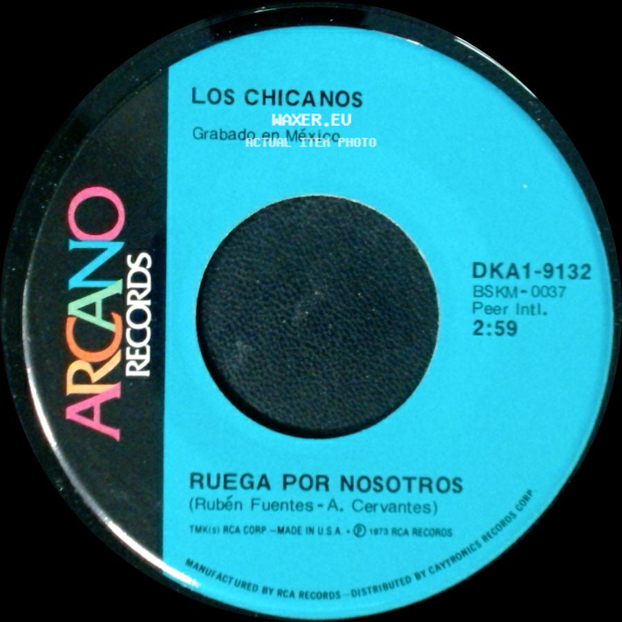 Los Chicanos - Vecina / Ruega Por Nosotros side B