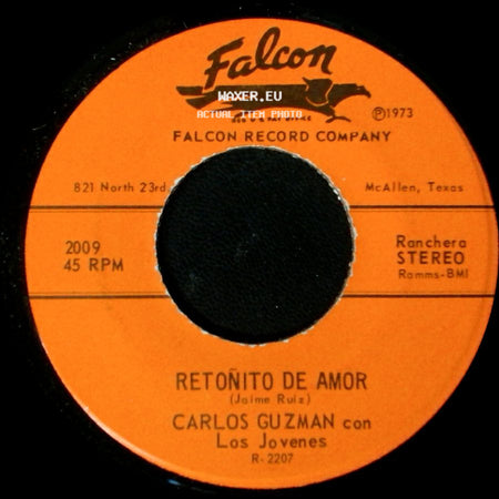 Carlos Guzman Con Los Jovenes - Retoñito De Amor / Yo Quiero Un Besito side A
